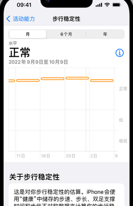 石龙iPhone手机维修如何在iPhone开启'步行稳定性通知'